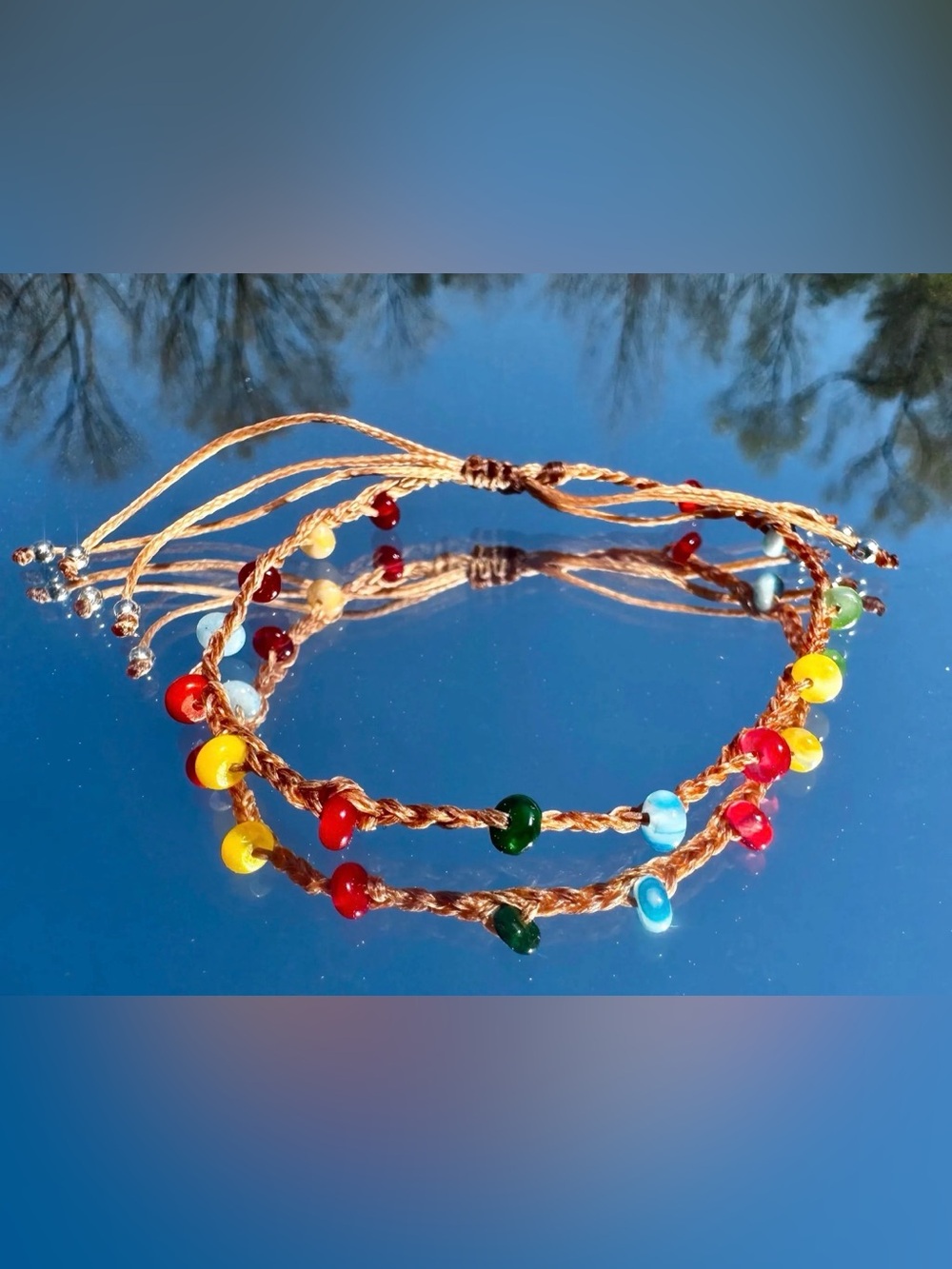 Rainbow Agate Stack Bracelet